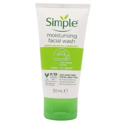 Simple Kind to Skin Moisturising Facial Wash 50ml
