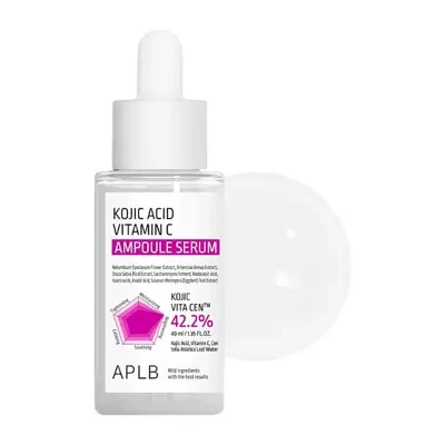 APLB Kojic Acid Vitamin C Ampoule Serum 40ml