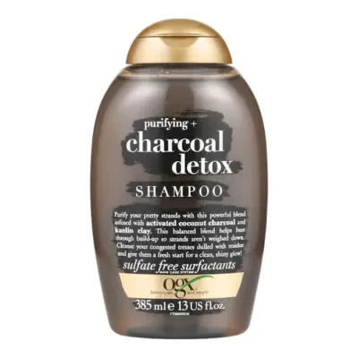 OGX Purifying + Charcoal Detox Shampoo 385ml