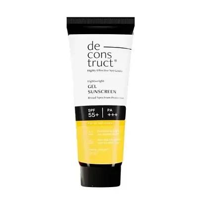 Deconstruct's Gel Sunscreen SPF 55+ & PA+++  50gm