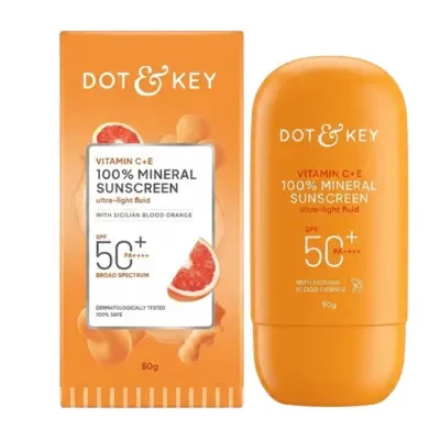 Dot & Key Vitamin C + E Mineral Sunscreen SPF 50+ PA++++ 50g