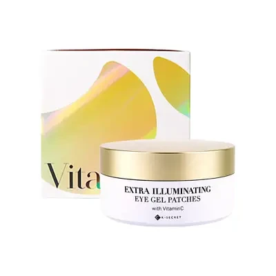K-SECRET Extra Illuminating Eye Gel Patches with Vitamin C 60Pcs