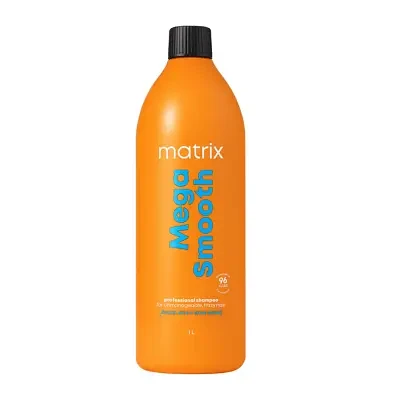Matrix Mega Smooth professional shampoo for Unmanageable, Frizzy Hair 1L