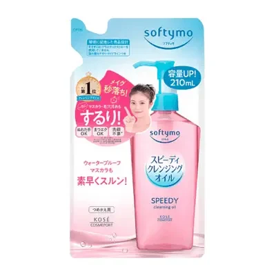 Kose Cosmeport Softymo Speedy Cleansing Oil 210ml (refill pack)