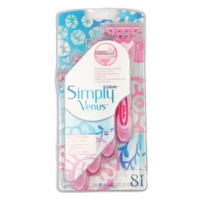 Gillette Venus Simply Smooth Razors 8 pc Pack