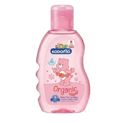 Kodomo Organic Aloe Vera Head-to-Toe Baby Shampoo 100ml