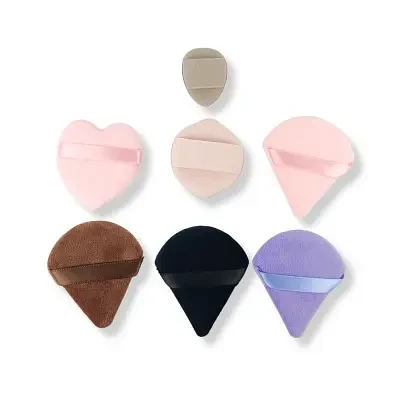 Beauty Blender & Powder Puff Set - 7Pcs