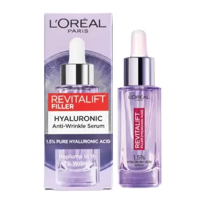 L'Oréal Paris Revitalift Filler 1.5% Pure Hyaluronic Acid Anti Wrinkle Serum 30ml