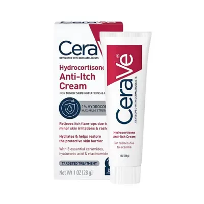 CeraVe Hydrocortisone Anti-Itch Cream 28g