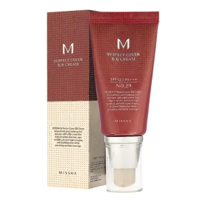 MISSHA Perfect Cover BB Cream #29 Caramel Beige With SPF 42 PA+++ 50ml