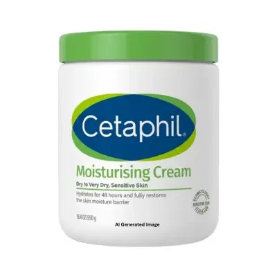Cetaphil Moisturising Cream Dry to Very Dry, Sensitive Skin 550g