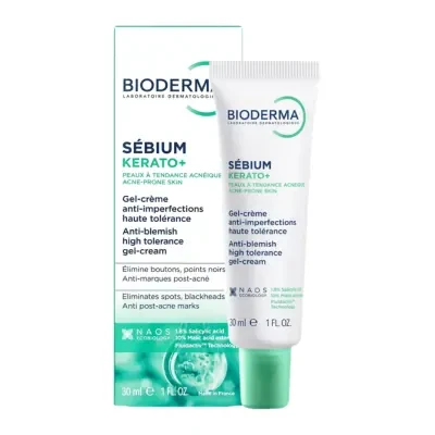Bioderma Sebium Kerato+ Anti Blemish High Tolerance Gel Cream 30ml