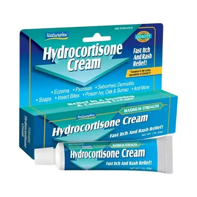 Natureplex Maximum Strength Hydrocortisone Fast Itch Rash Relief Cream 42.5g