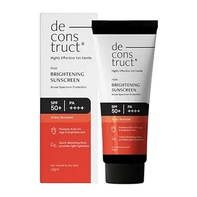 Deconstruct Fluid Brightening Sunscreen with spf 50+ PA++++ 50g