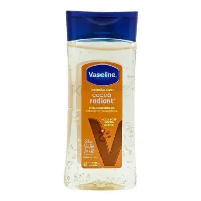 Vaseline Intensive Care Cocoa Radiant Body Oil 200ml USA