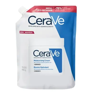 CeraVe Moisturizing Cream For Dry To Very Dry Skin 454g (Refill)
