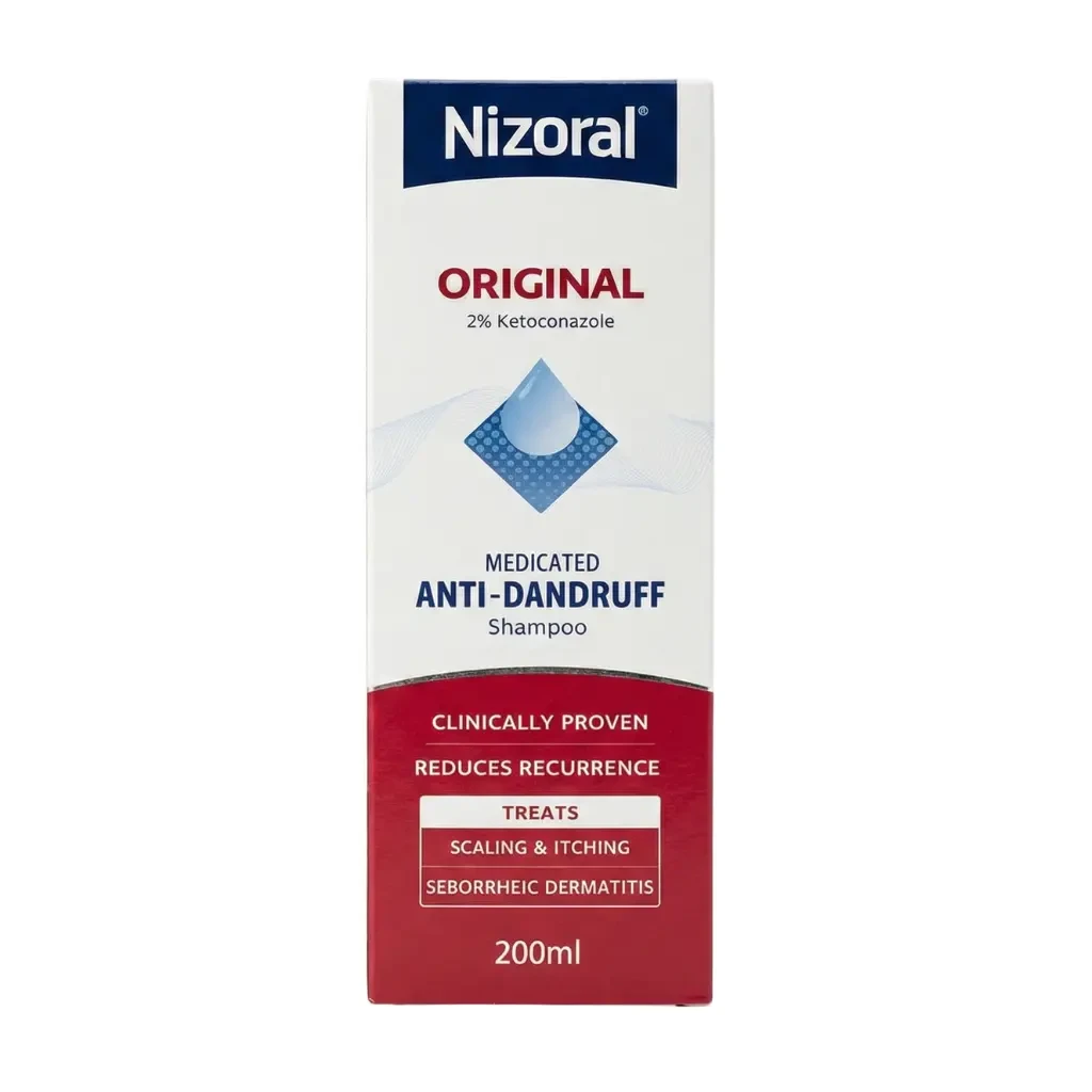 Nizoral Original Ketoconazole 2% Anti-Dandruff Shampoo 200ml