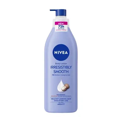 Nivea Body Lotion Irresistibly Smooth with Pure Hyaluron, Shea Butter & Deep Nourish Serum 400ml