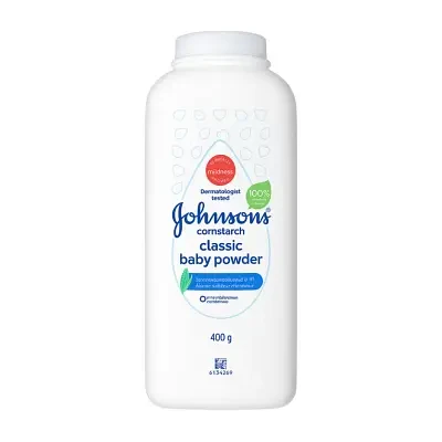 Johnson's Classic Cornstarch Baby Powder 400g