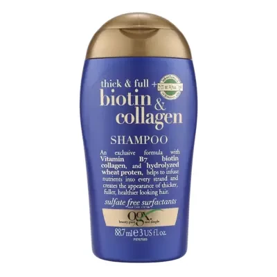 OGX Thick & Full + Biotin & Collagen Volumizing Shampoo for Thin Hair 88.7ml