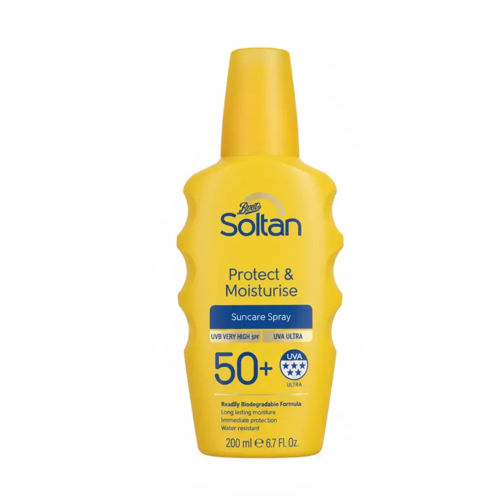 Boots Soltan Protect & Moisture Suncare Spray SPF 50+ 200ml