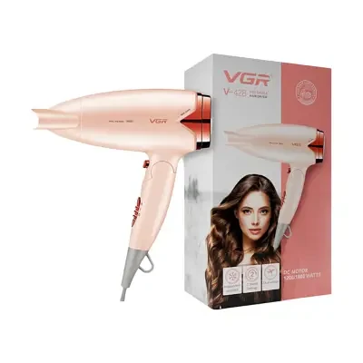 VGR V-428 Foldable Hair Dryer - Pink