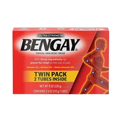 Bengay Ultra Strength Pain-Relieving Cream 226g (Twin Pack)