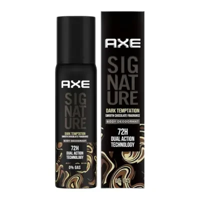 Axe Signature Dark Temptation Smooth chocolate fragrance No Gas Body Deodorant 122ml