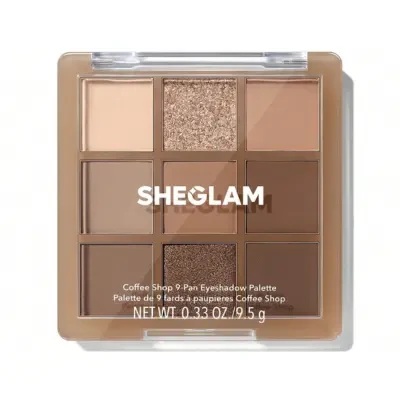 SHEGLAM Coffee Shop 9 Pan Eyeshadow Palette