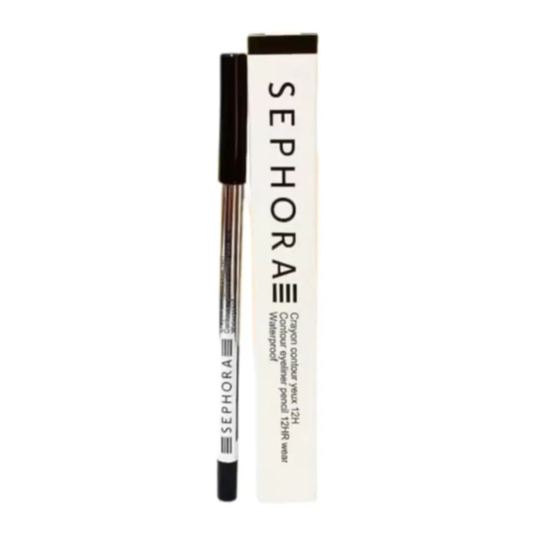 Sephora Crayon Contour Yeux 12H Waterproof eyeliner pencil - 01 Black