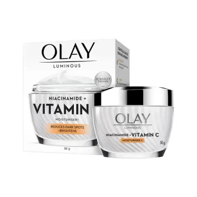 Olay Luminous Niacinamide + Vitamin C Moisturiser 50g