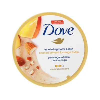 Dove Exfoliating Body Polish Crushed Almond & Mango Butter 298g