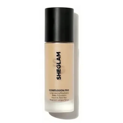 SHEGLAM Complexion Pro Long Lasting Breathable Matte Foundation-Shell 30ml
