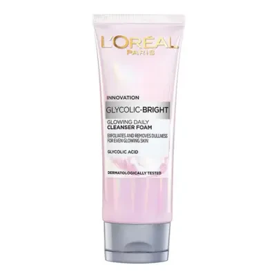 L’Oréal Paris Glycolic Glowing Daily Foaming Face Cleanser 100ml