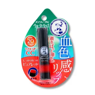Rohto Mentholatum Tone Up CC Pure Red Color Lip Balm SPF 20 PA++ 4.5g