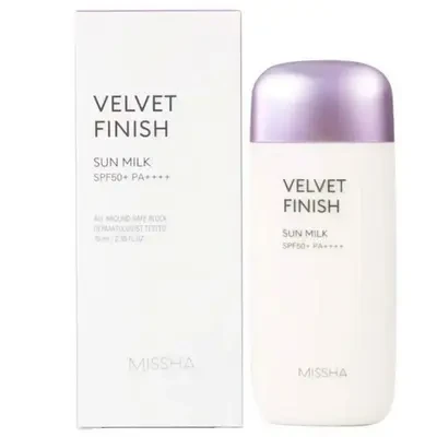 MISSHA All Around Safe Block Velvet Finish Sun Milk SPF50+ PA++++ 70ml