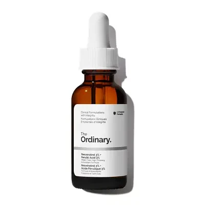 The Ordinary Resveratrol 3% + Ferulic Acid 3% Antioxidant 30ml, 1 fl oz USA