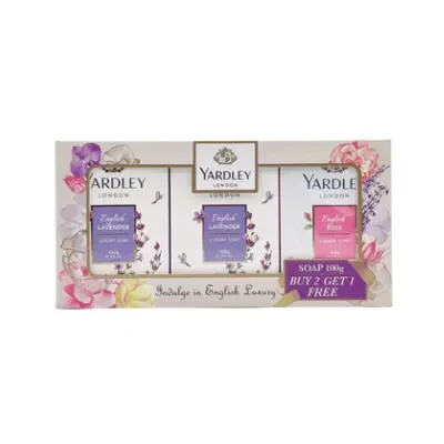 Yardley London Luxury Soap Buy 2 Get 1 Free