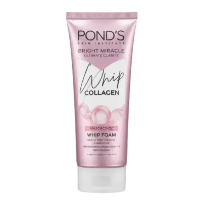 Pond's Bright Miracle Collagen Clarity Whip Foam Face Wash 100g