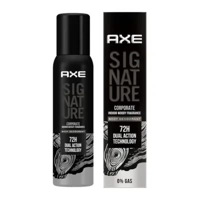 Axe Signature Corporate Indoor Woody Fragrance No Gas Body Deodorant 122ml