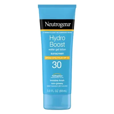 NEUTROGENA® Hydro Boost Water Gel Lotion Sunscreen with SPF 30 Invisible Finish 88ml