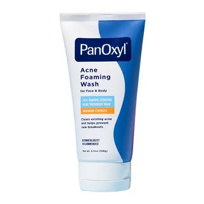PanOxyl® Acne Foaming Wash Benzoyl Peroxide 10% Maximum Strength 156g