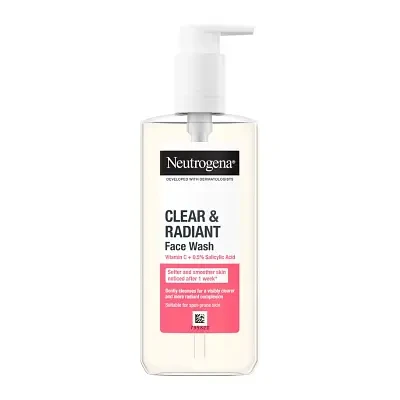NEUTROGENA Clear & Radiant Face Wash with Vitamin C 200ml