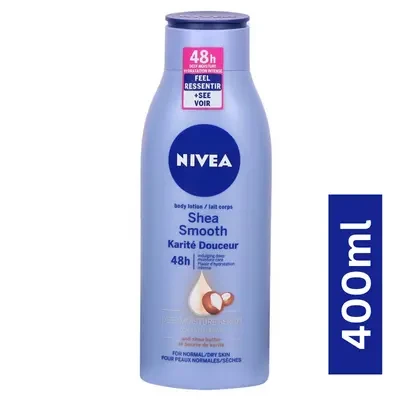 NIVEA Shea Smooth Deep Moisture Serum Body Lotion 400ml