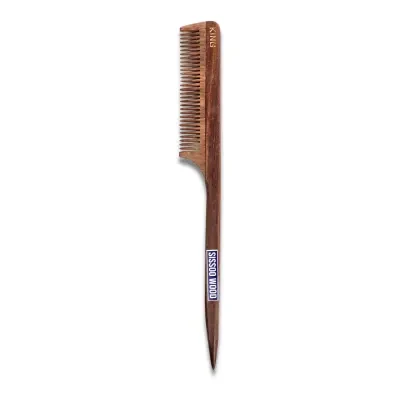 Sissoo King Premium Wooden Hair Comb With Pointed Handle(SMALL)