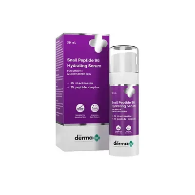 The Derma Co Snail Peptide 96 Hydrating Serum With Niacinamide  30ml