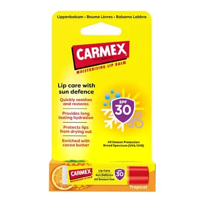 Carmex Tropical Sun Defence SPF 30 stick 4.25g