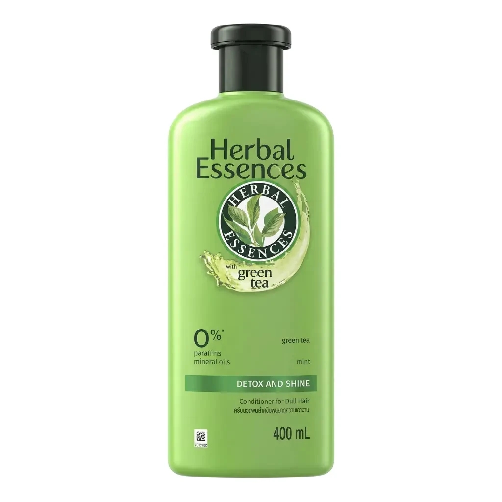 Herbal Essences Green Tea Mint Detox and Shine Conditioner for Dull Hair 400ml