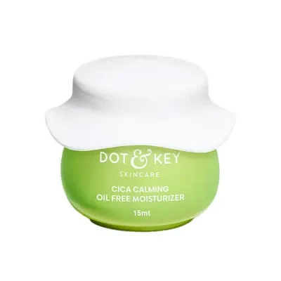 Dot & Key Cica Calming Oil Free Moisturizer for Acne Prone Skin 15ml