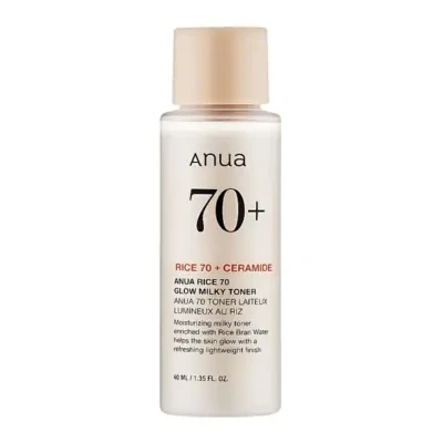Anua Rice 70 Glow Milky Toner 40ml